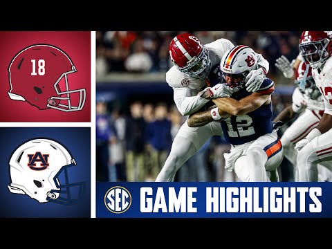 No. 10 Alabama Crimson Tide at Auburn Tigers | Game Highlights | 2025 SEC Football