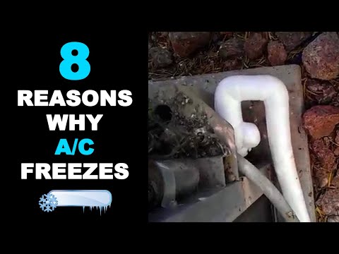 8 Reasons Why Your AC is Freezing Up