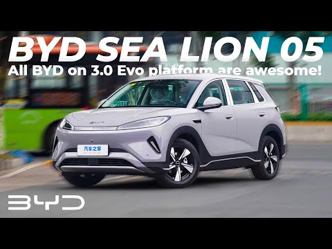 BYD Sea Lion 05-All BYD on 3.0 Evo platform are awesome!