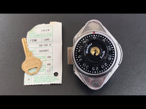 [617] Master School Locker Combination Lock Picked and Decoded (Model 1670)