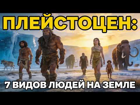 Плейстоцен: Комета убийца и 7 человеческих видов на Земле