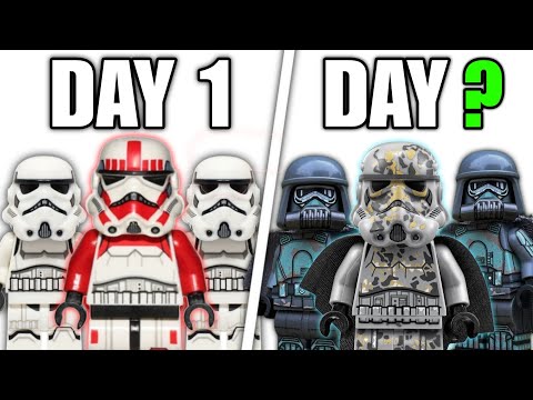 I Built a LEGO Imperial Army In 7 Days!