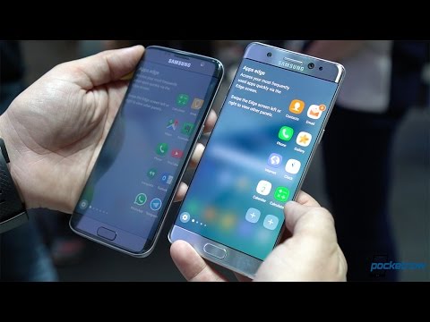 Samsung Galaxy Note 7 vs Galaxy S7 edge: Show floor comparison | Pocketnow