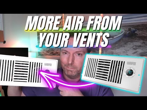 More Air From Your Vents With This Smart Vent Booster Fan