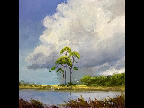 Learn to paint in acrylic with amazing results!! Charvin Extra Fine Acrylics