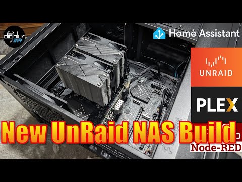 NEW UnRaid NAS Build for Home Assistant, Plex, ESPHome etc.