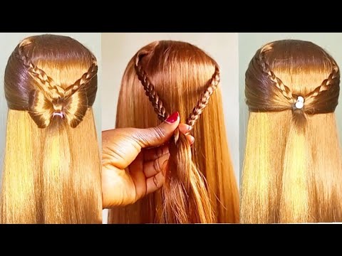 Easy And Beautiful Hairstyle For Girls | New Hairstyle | Hairstyle For Wedding & Party 