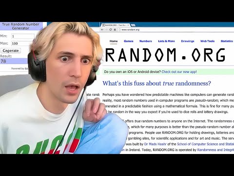 xQc Reacts to One of Vsauce’s Most Confusing Videos: What Is Random?