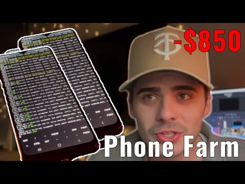 Crypto Mining with Phones: Verus Phone Farm 📱💰