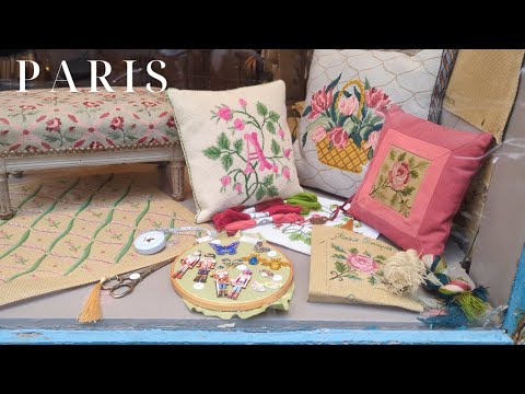A textile tour of five craft supply stores in Paris