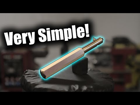 Internal THREADING and BORING Tool - Beginner Lathe Project