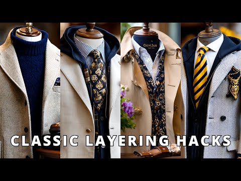 Ralph Lauren Inspired 2026 Layering Hacks for Men Over 40's Daily Life 👔🧥