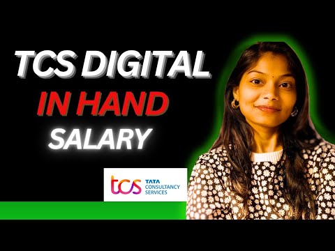 TCS Digital In hand Salary breakups | 7 LPA Package |  Salary after 2 years in TCS