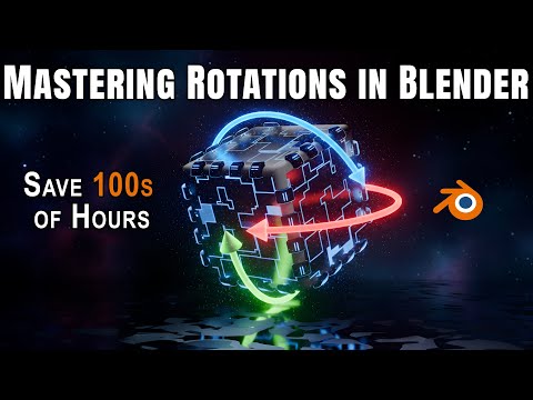 Bender Rotations Demystified - Euler, Gimbal Locks, Axis Angles & Quaternions Intuitively Explained