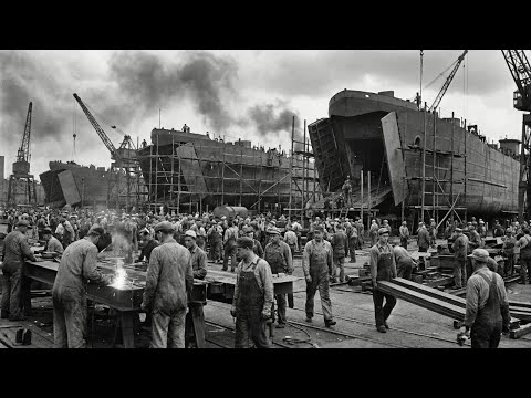 Inside Seneca Shipyards: How 6,700 Farmhands Built 157 LSTs in 18 Months — Carried Patton