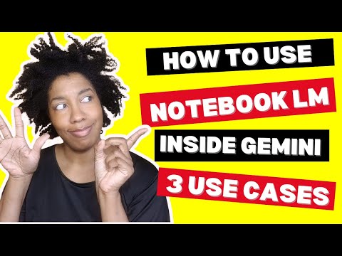 How to Use NotebookLM Inside Gemini | 3 Use Cases for this New Feature | Step-by-Step Tutorial