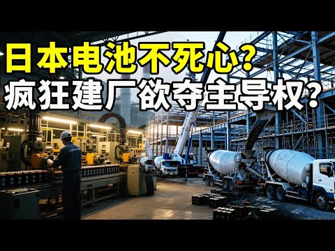 日本电池不死心？疯狂扩建电池工厂，欲夺回电池行业主导权？【硬核熊貓說】#科学教育 #科普知识 #科学普及