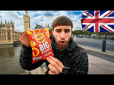 Trying The Most ICONIC British Snacks in London 🇬🇧