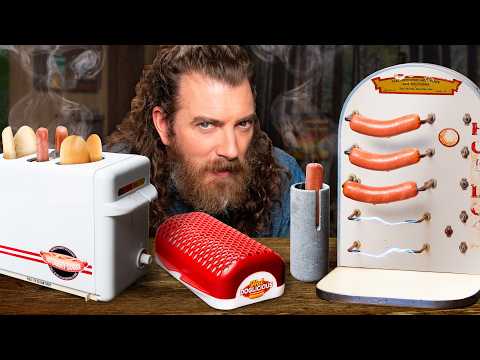 What's The Weirdest Way To Cook A Hotdog?