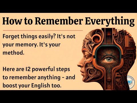 How to Remember Everything - Boost Your Memory || Graded Reader || Improve Your English ✅️