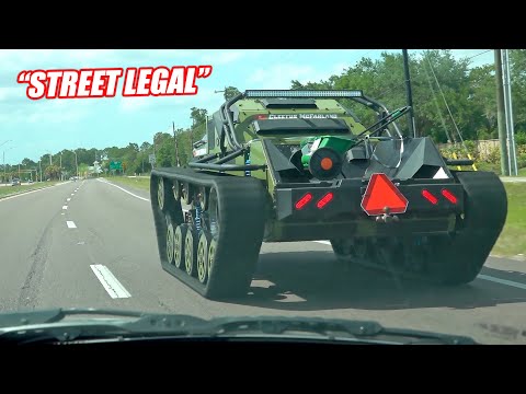 Driving a Tank To McDonald's - The American Dream