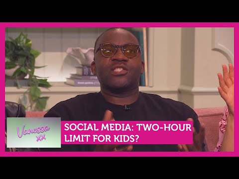 Social media: Two-hour limit for kids? Feat.Feat. Sam McAlister, Penny Smith & JJ Anisiobi | Vanessa