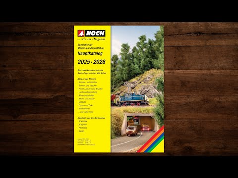 NOCH Hauptkatalog 2025 • 2026 – Modellbahn, Modelleisenbahn, Katalog