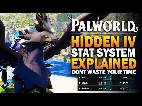 Palworld - Hidden IV Stat System Explained! Get The STRONGEST Pals! Palworld IV Guide