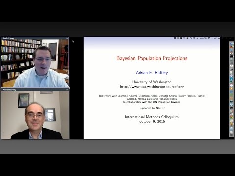 Adrian Raftery, "Bayesian Population Projections"