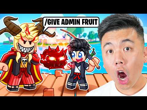 I Hired A Blox Fruits ADMIN To Train Me in the BIGGEST UPDATE EVER!