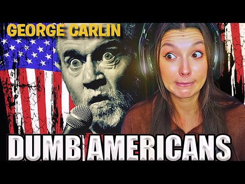 George Carlin's Dumb Americans routine is Comedy GOLD