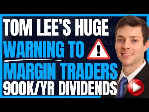 The Warning Tom Lee Just Gave To Margin Investors (High Yield Dividends) #Yieldmax #FIRE