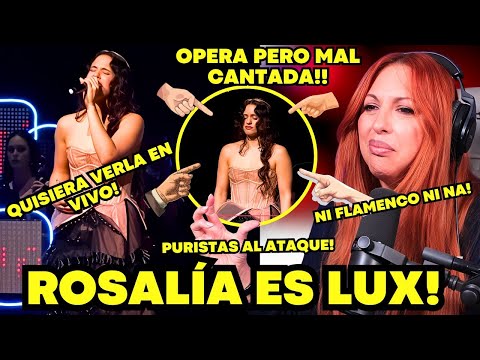 ¡Rosalía calla a todos en vivo! 🎤 Ni ópera ni flamenco, es ARTE puro 💫 | Vocal Coach Analysis