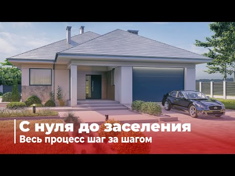 Одноэтажный дом. Шаг за шагом. Часть 1