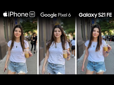 Google Pixel 6a Camera VS. iPhone SE VS. Samsung S21!