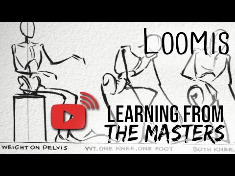 Drawing the Figure with the Loomis Method - LEARNING FROM THE MASTERS  - Andrew Loomis