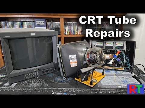 Why you Can & Can't repair a Bad Trinitron CRT