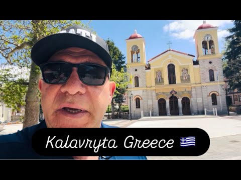 Kalavryta Greece & Mega Spileo Monastery,