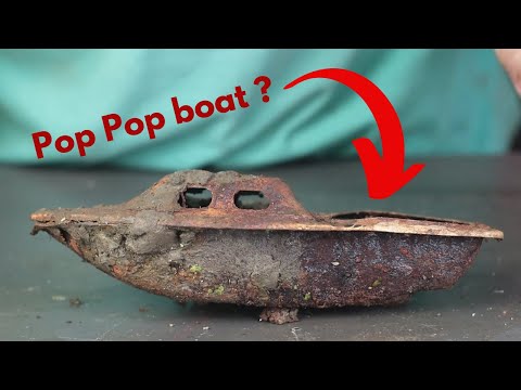 Pop Pop boat restoration ( found in river )