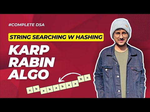 Karp-Rabin String Matching Algorithm | Substring Search Pattern