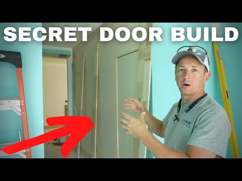 The Secrets to Designing Secret Doors: Hidden Door In Wainscoting With Pivot Hardware Part 1 of 2