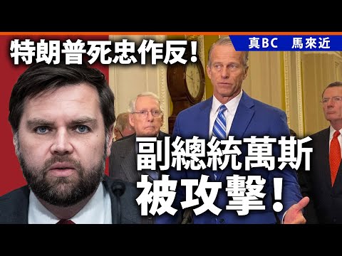 特朗普死忠作反！副總統萬斯被攻擊！