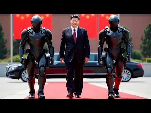 Chinas Militärroboter haben beim US-Präsidenten Besorgnis ausgelöst.