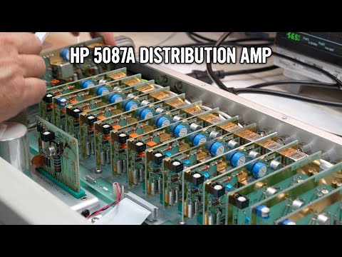 HP 5087A Distribution Amplifier has a mystery board