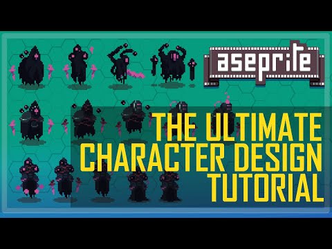 Pixel Art Tutorial - The Ultimate character design workflow tutorial