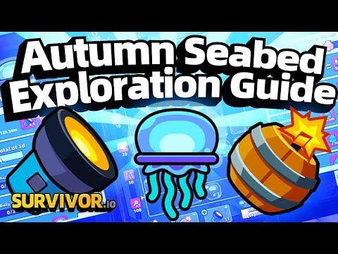 GET ALL REWARDS: S-GRADE GEAR, TECH PARTS, & HEROES | Autumn Seabed Exploration Event in Survivor.io