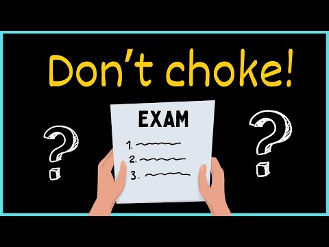 Seriously, please watch this before your next exam