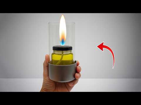 Power outage! 90% of people do not know how to make oil lamps for lighting