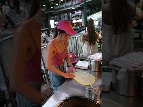태국 방콕 로띠소녀ㅣThailand Bangkok Roti Lady #shorts