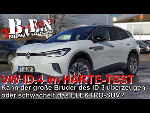 VW ID.4 im TEST: Kann der große Bruder des VW ID.3 ÜBERZEUGEN oder SCHWÄCHELT das Elektro-SUV? 😮